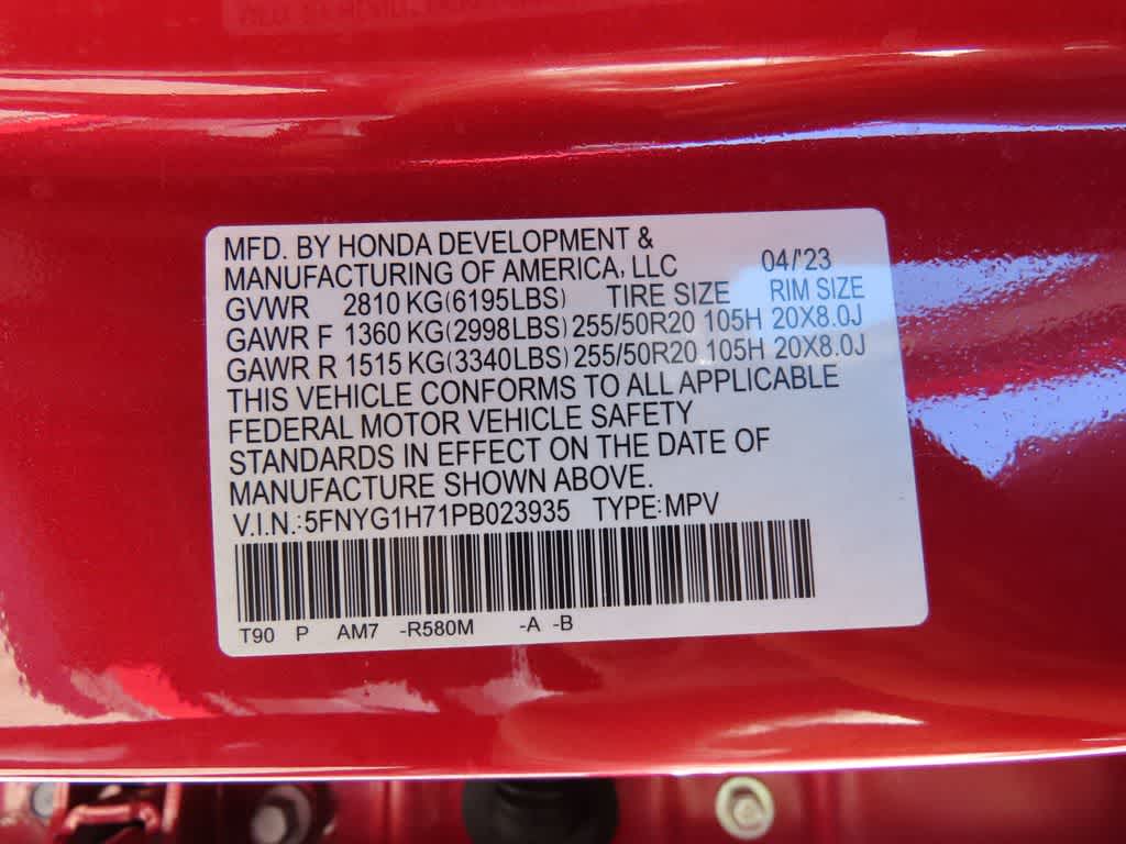 2023 Honda Pilot Touring