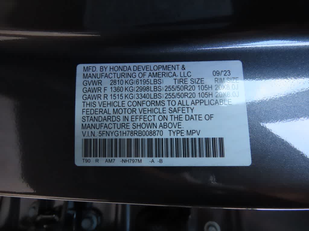2024 Honda Pilot Touring