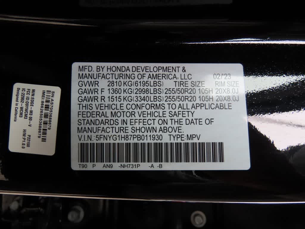 2023 Honda Pilot Elite