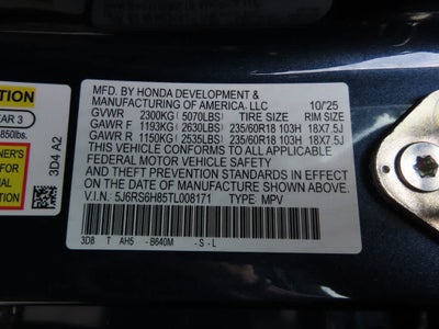 2026 Honda CR-V Hybrid Sport-L