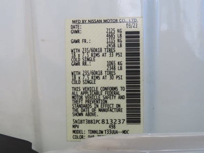 2023 Nissan Rogue SV