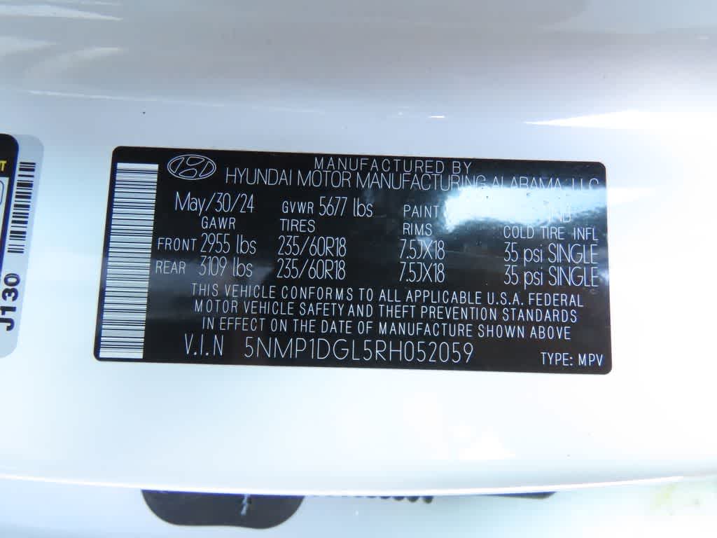 2024 Hyundai Santa Fe SE