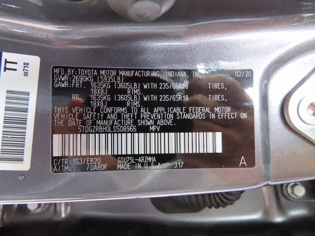 2020 Toyota Highlander XLE