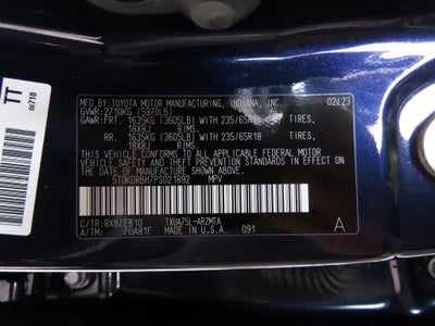 2023 Toyota Highlander XLE