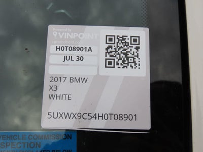 2017 BMW X3 xDrive28i xDrive28i