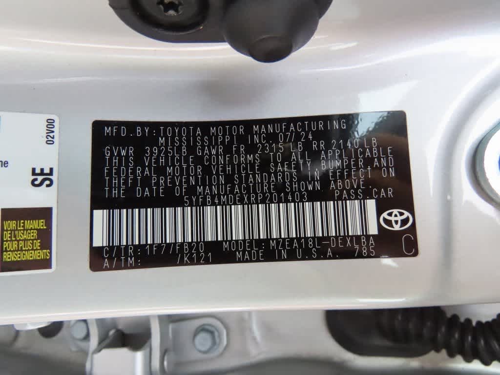 2024 Toyota Corolla LE