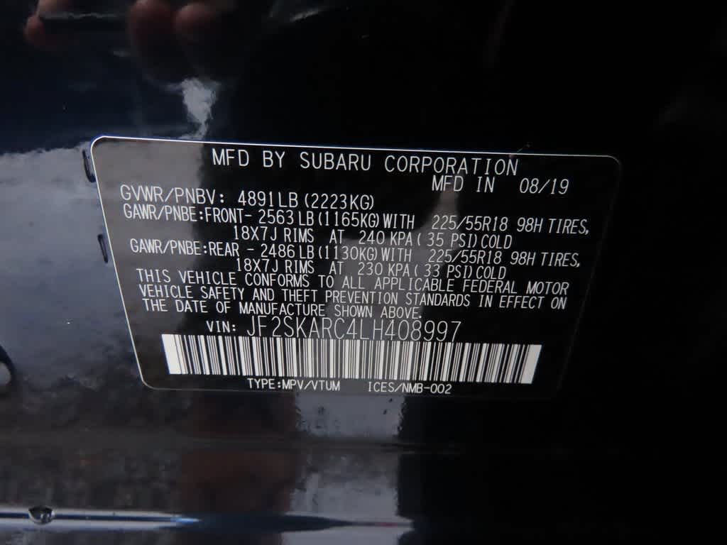 2020 Subaru Forester Sport