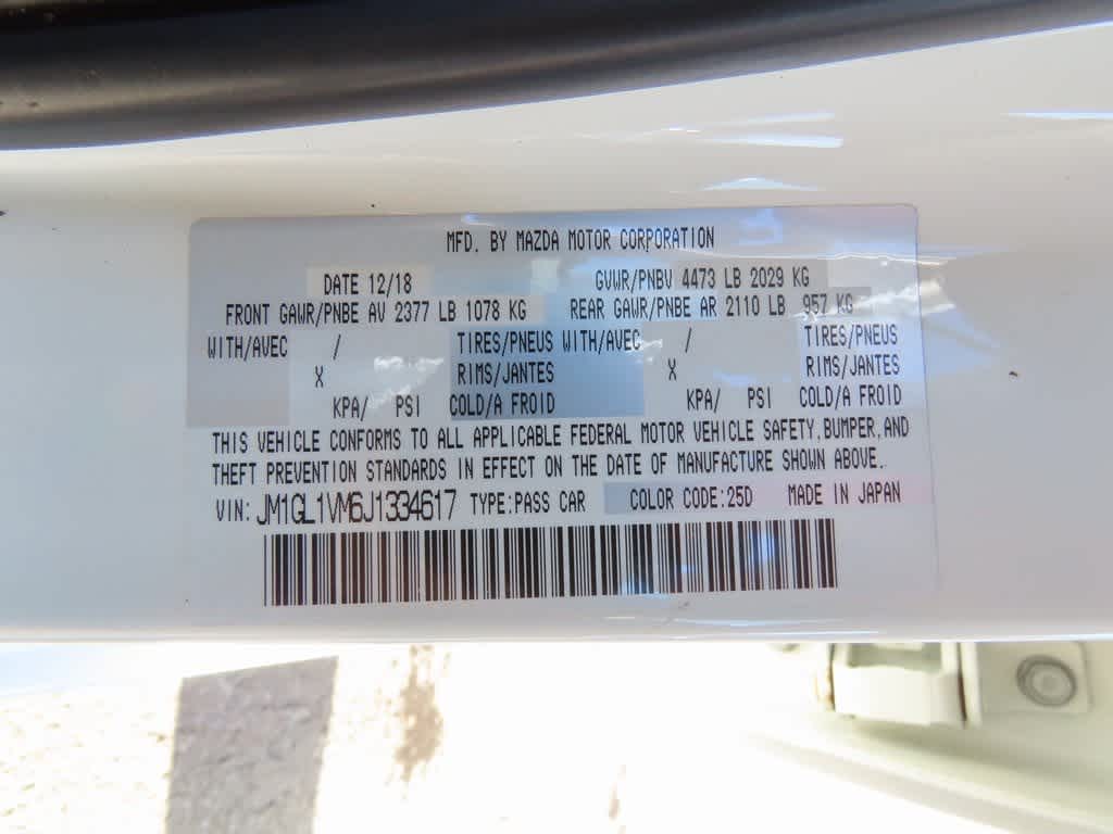 2018 Mazda MAZDA6 Touring