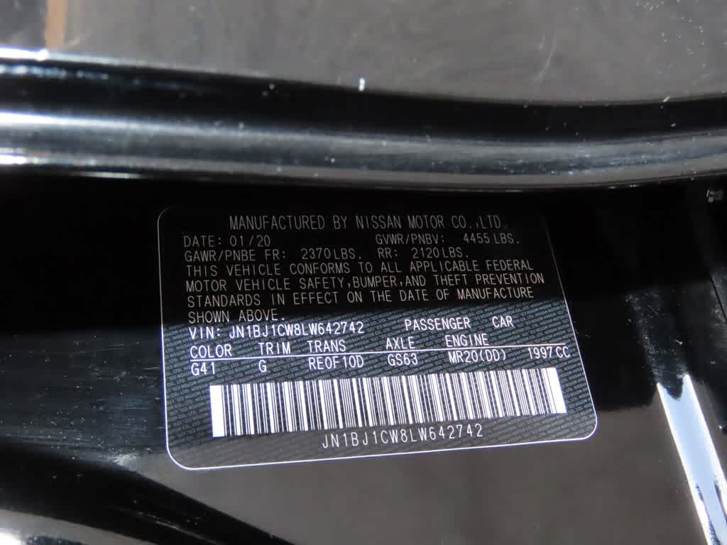 2020 Nissan Rogue Sport SV