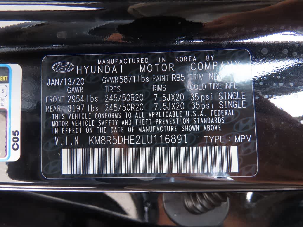 2020 Hyundai Palisade Limited