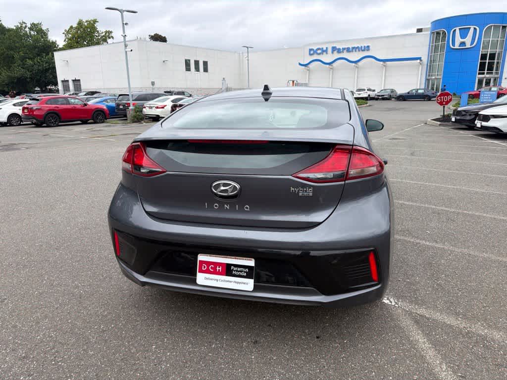 2019 Hyundai Ioniq Hybrid Blue