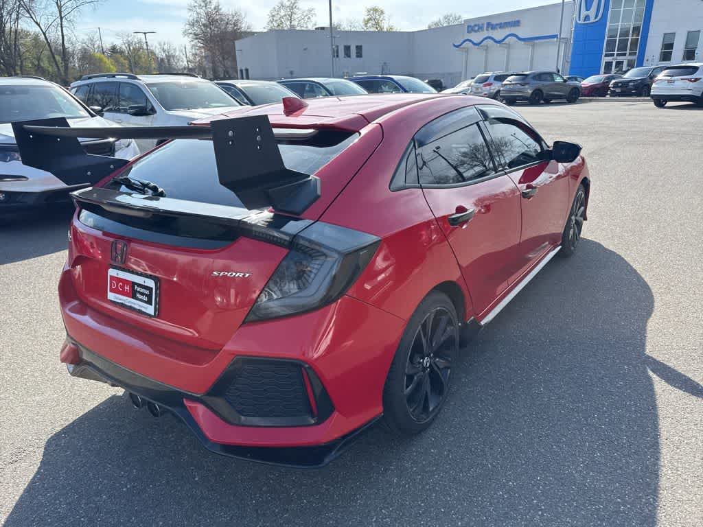 2018 Honda Civic Hatchback Sport