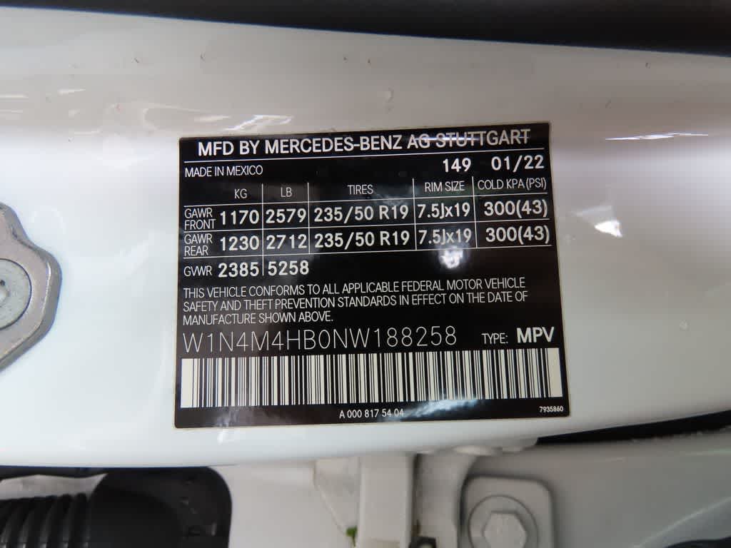 2022 Mercedes-Benz GLB 250 GLB 250