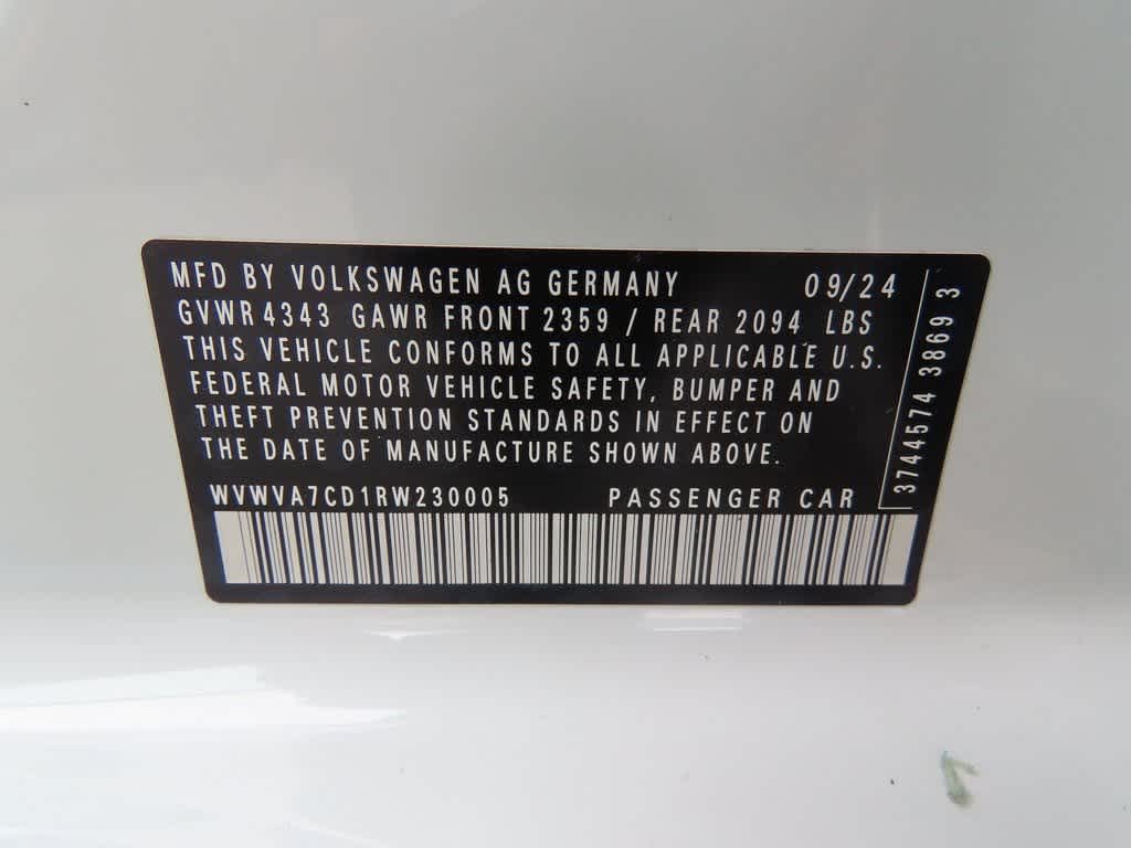 2024 Volkswagen Golf GTI Autobahn