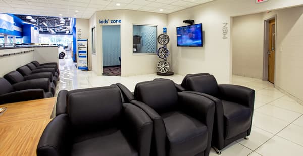 service center interior