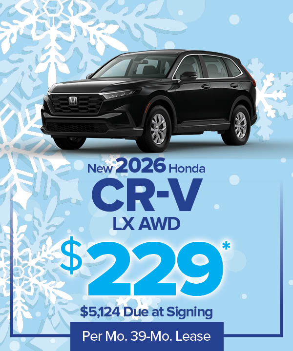 New 2026 CR-V LX AWD