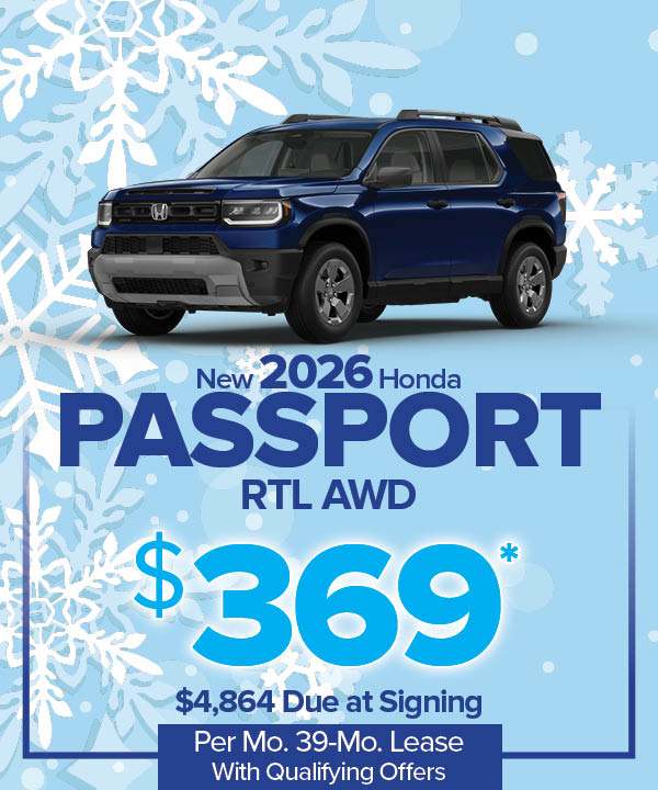 New 2026 Passport RTL AWD
