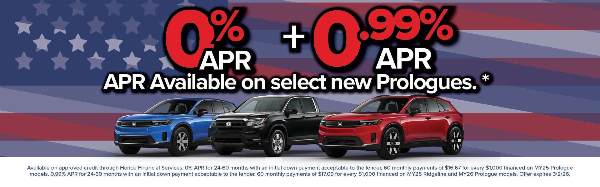 0% APR Financing