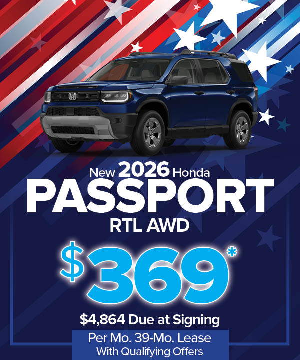 New 2026 Passport RTL AWD