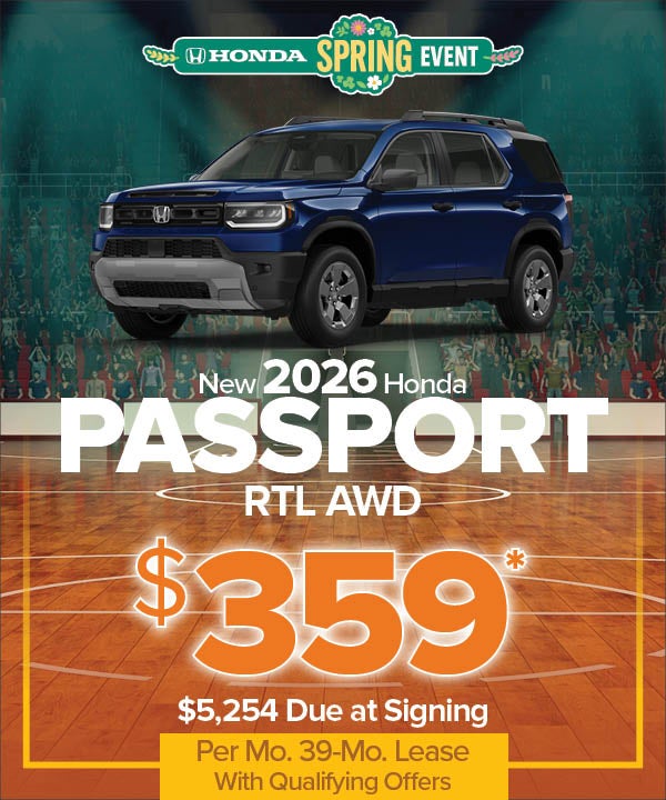 New 2026 Passport RTL AWD