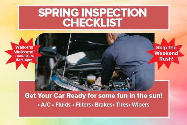 Spring Inspection Checklist