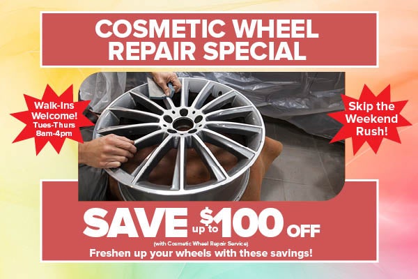 Cosmetic Wheel Repair Special