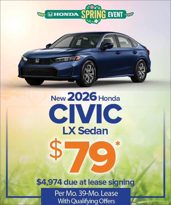 New 2026 Civic LX Sedan