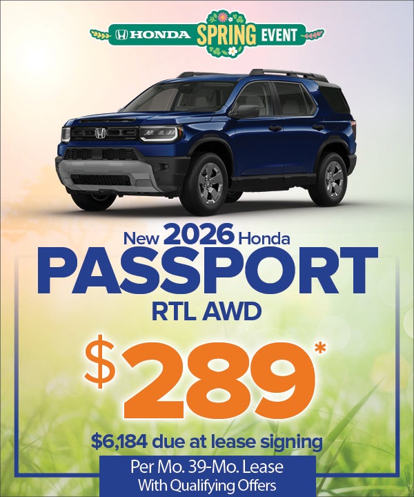 New 2026 Passport RTL AWD