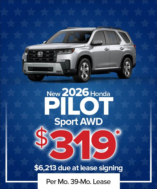 New 2026 Pilot Sport AWD