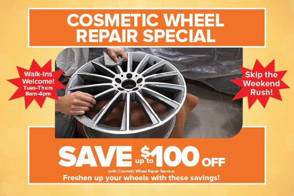 Cosmetic Wheel Repair Special