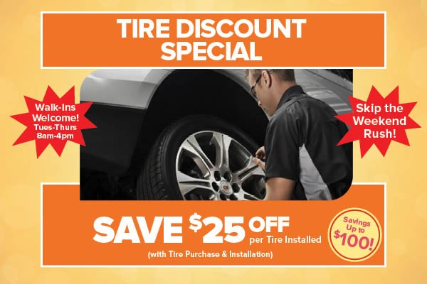 Tire Discount Special