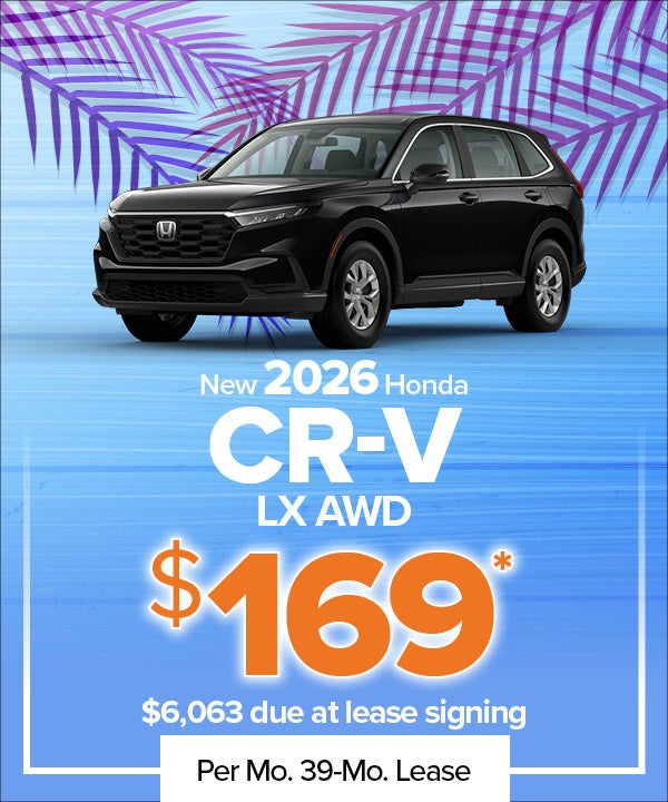 New 2026 CR-V LX AWD