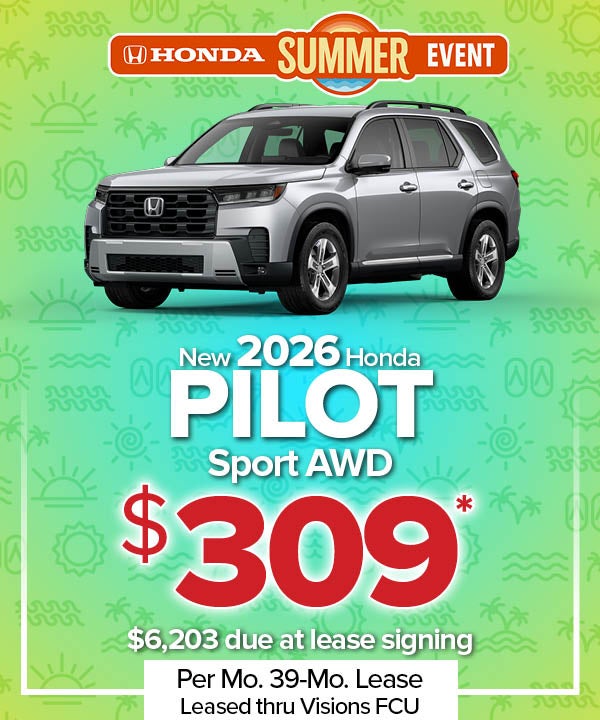 New 2026 Pilot Sport AWD