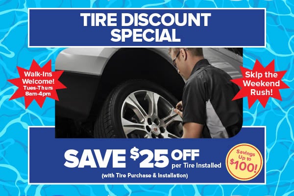 Tire Discount Special