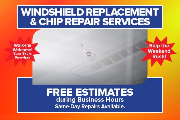 Windshield Replacement & Chip Repair Services