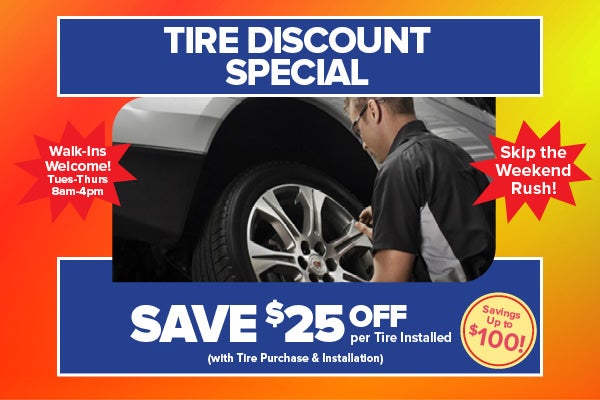 Tire Discount Special