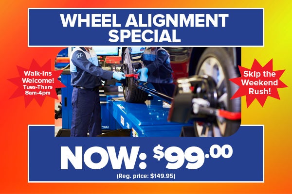 Wheel Alignment Special