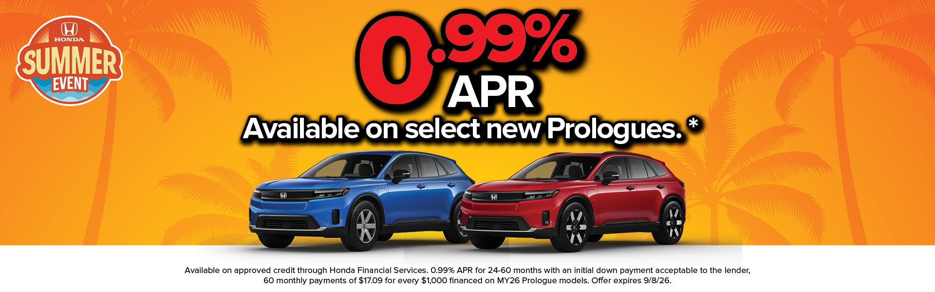 3.49% APR Financing