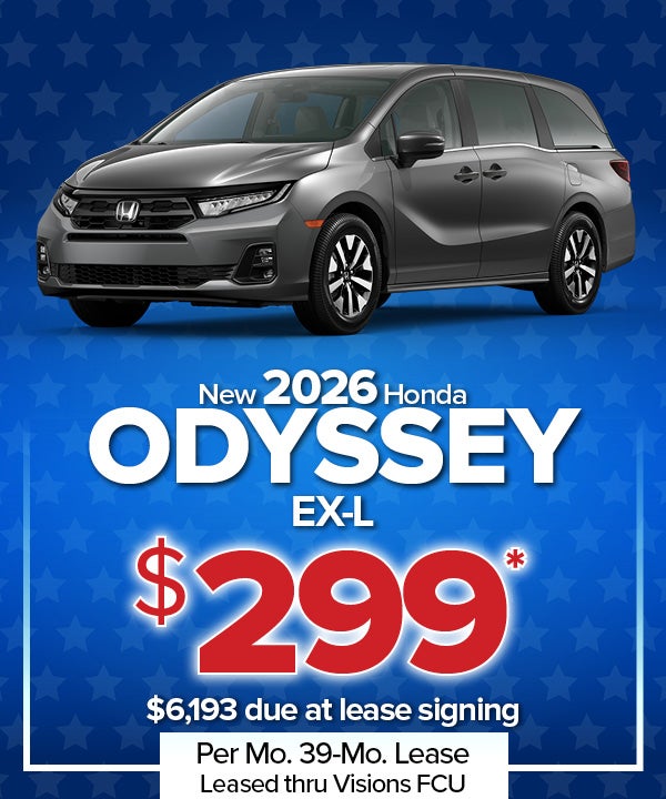 New 2026 Odyssey EX-L