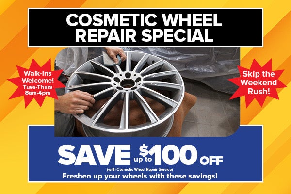 Cosmetic Wheel Repair Special
