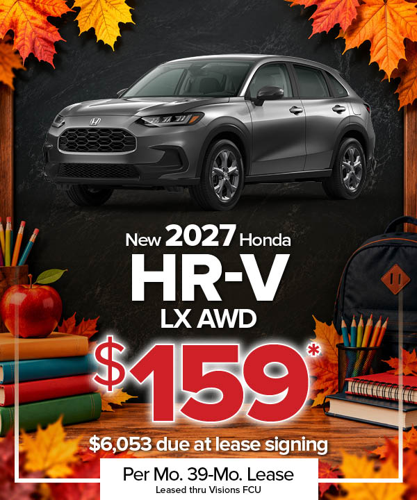 New 2027 HR-V LX AWD