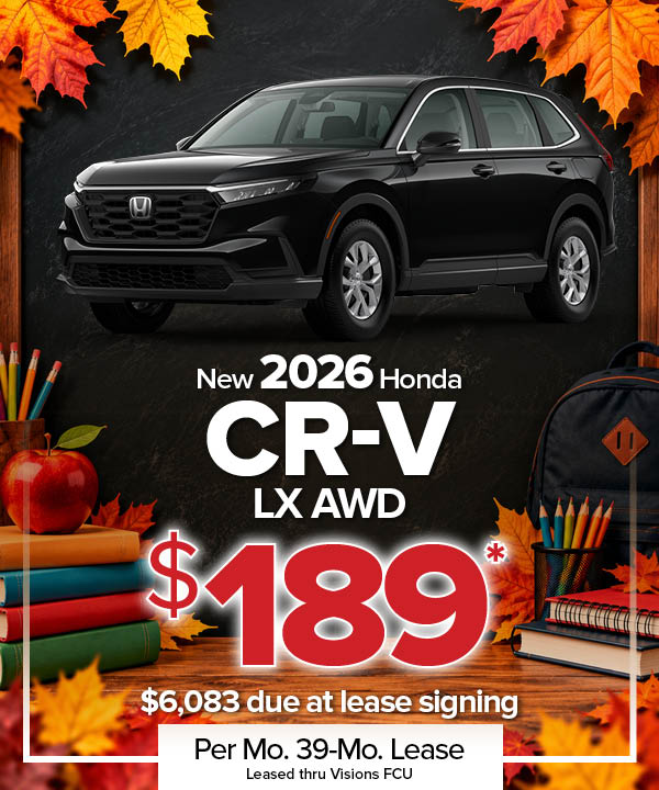 New 2026 CR-V LX AWD