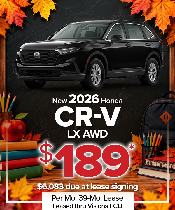 New 2026 CR-V LX AWD