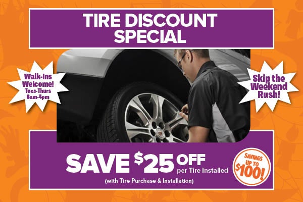 Tire Discount Special