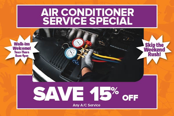 Air Conditioner Service Special