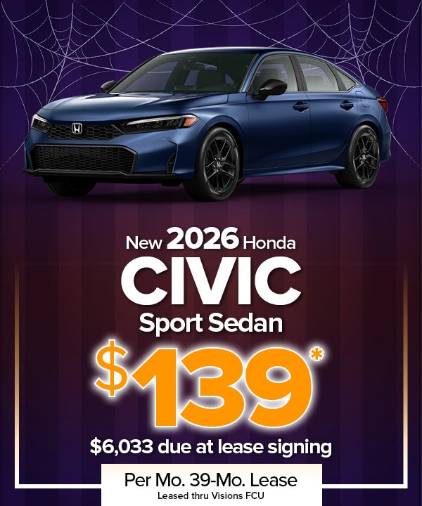 New 2026 Civic Sport Sedan